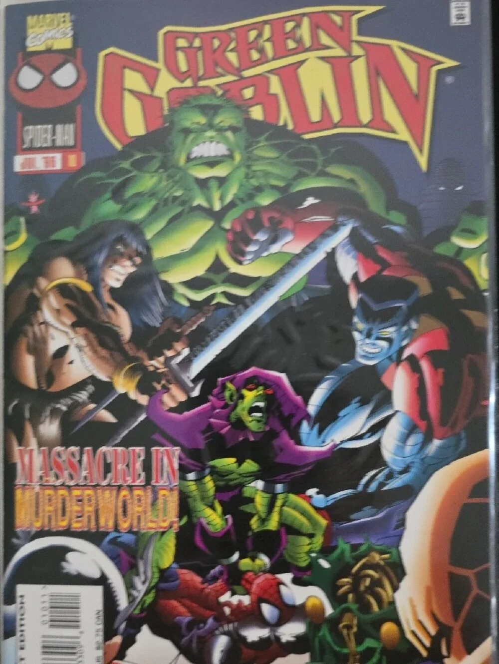 Marvel set comic